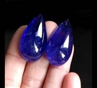 tanzanite pear cut cab video