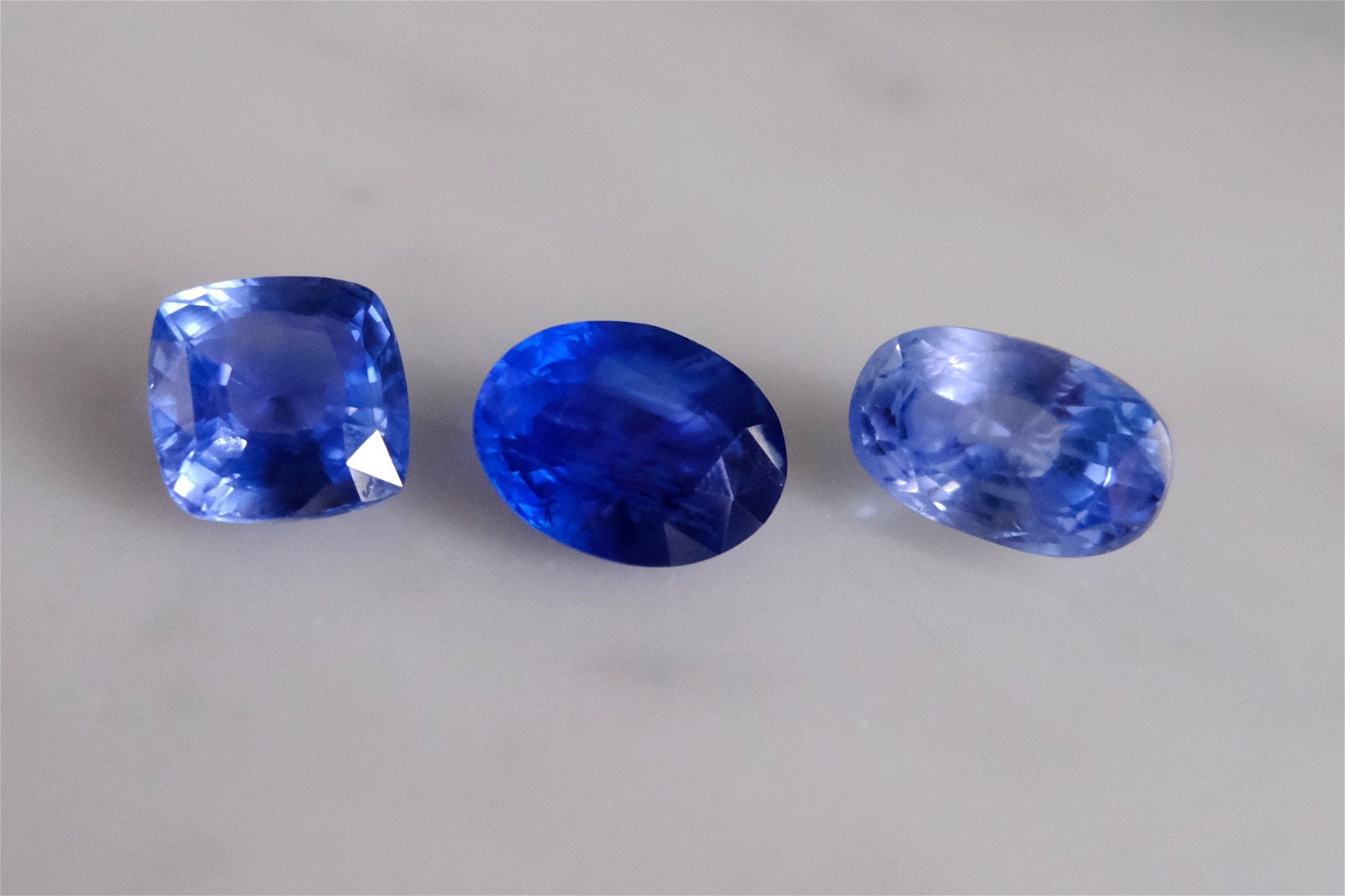 12ct Cobalt Unheated Blue Sapphire Gemstone | Gem Gardener