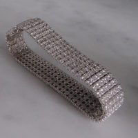 Gem Gardener, wide diamond tennis bracelet, tennis bracelet men, buy diamond tennis bracelet singapore, 5 row diamond tennis bracelet, 5 row diamond bracelet