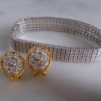 Gem Gardener, wide diamond tennis bracelet, tennis bracelet men, buy diamond tennis bracelet singapore, 5 row diamond tennis bracelet, 5 row diamond bracelet