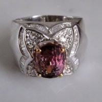Gem Gardener, alexandrite diamond ring, Brazilian alexandrite ring, alexandrite ring singapore, rare gemstones for sale, 4 ct alexandrite