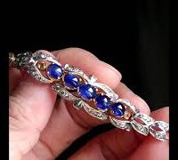 blue sapphire bracelet video