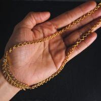 Gem Gardener, diamond pendant chunky chain necklace, diamond feather pendant necklace, diamond pendant choker necklace, chunky chain necklace with pendant, diamond necklace singapore