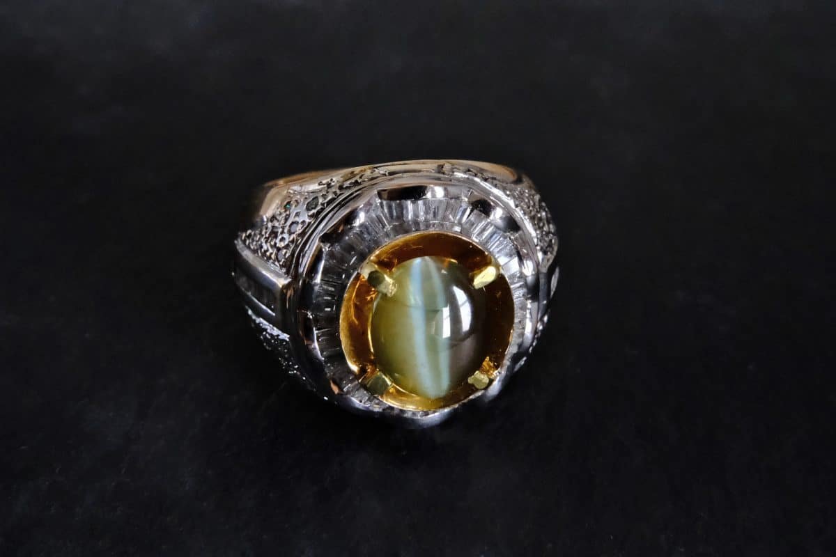 eye stone ring