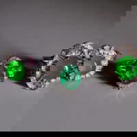 art deco emerald ring, emerald ballerina ring, emerald engagement ring singapore, vintage emerald rings for sale, emerald ring singapore, vintage rings singapore, Gem Gardener