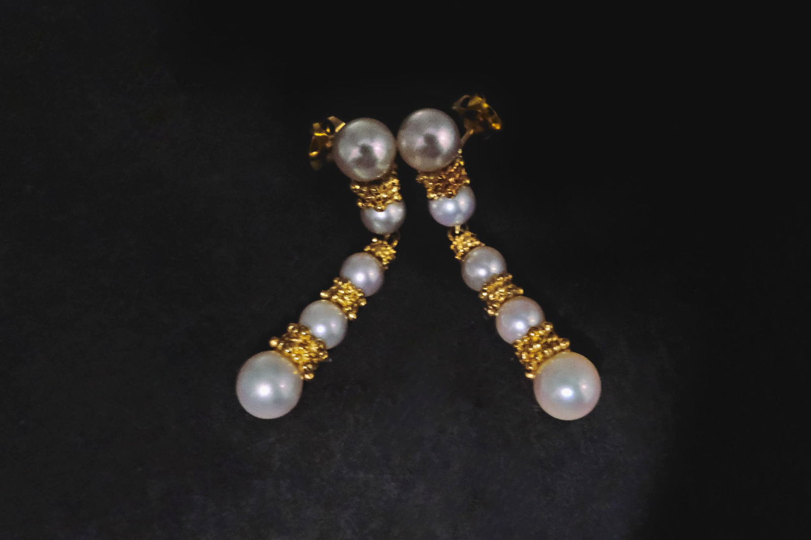 Gem Gardener, Chinese pearl earrings, traditional chinese earrings, dainty pearl drop earrings, pearl dangle drop earrings, pearl earrings singapore, vintage pearl earrings, antique pearl jewellery