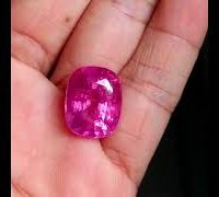 Gem Gardener, hot pink spinel ring, pink spinel ring, hot pink spinel, neon pink spinel, spinel ring singapore, spinel diamond halo ring