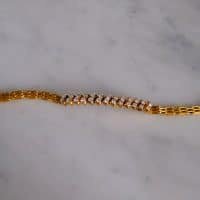 Gem Gardener, diamond bracelets singapore, diamond dainty bracelet gold, vintage diamond bracelets, yellow gold diamond link bracelet