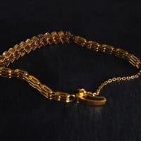 Gem Gardener, diamond bracelets singapore, diamond dainty bracelet gold, vintage diamond bracelets, yellow gold diamond link bracelet
