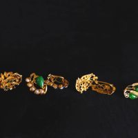 Gem Gardener, chinese jade earrings, vintage chinese jade earrings, antique chinese jade jewellery, jade earrings singapore, peranakan earrings singapore