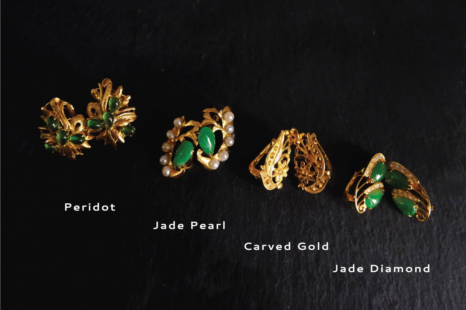 Gem Gardener, chinese jade earrings, vintage chinese jade earrings, antique chinese jade jewellery, jade earrings singapore, peranakan earrings singapore