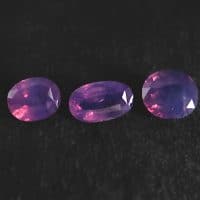 Gem Gardener, sapphire kashmir, unheated purple sapphire, kashmir corundum, lavender sapphire stone, lavender unheated sapphire