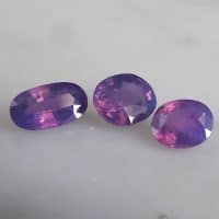 Gem Gardener, sapphire kashmir, unheated purple sapphire, kashmir corundum, lavender sapphire stone, lavender unheated sapphire