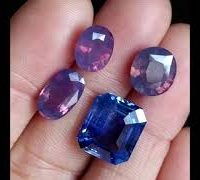 Gem Gardener, sapphire kashmir, unheated purple sapphire, kashmir corundum, lavender sapphire stone, lavender unheated sapphire