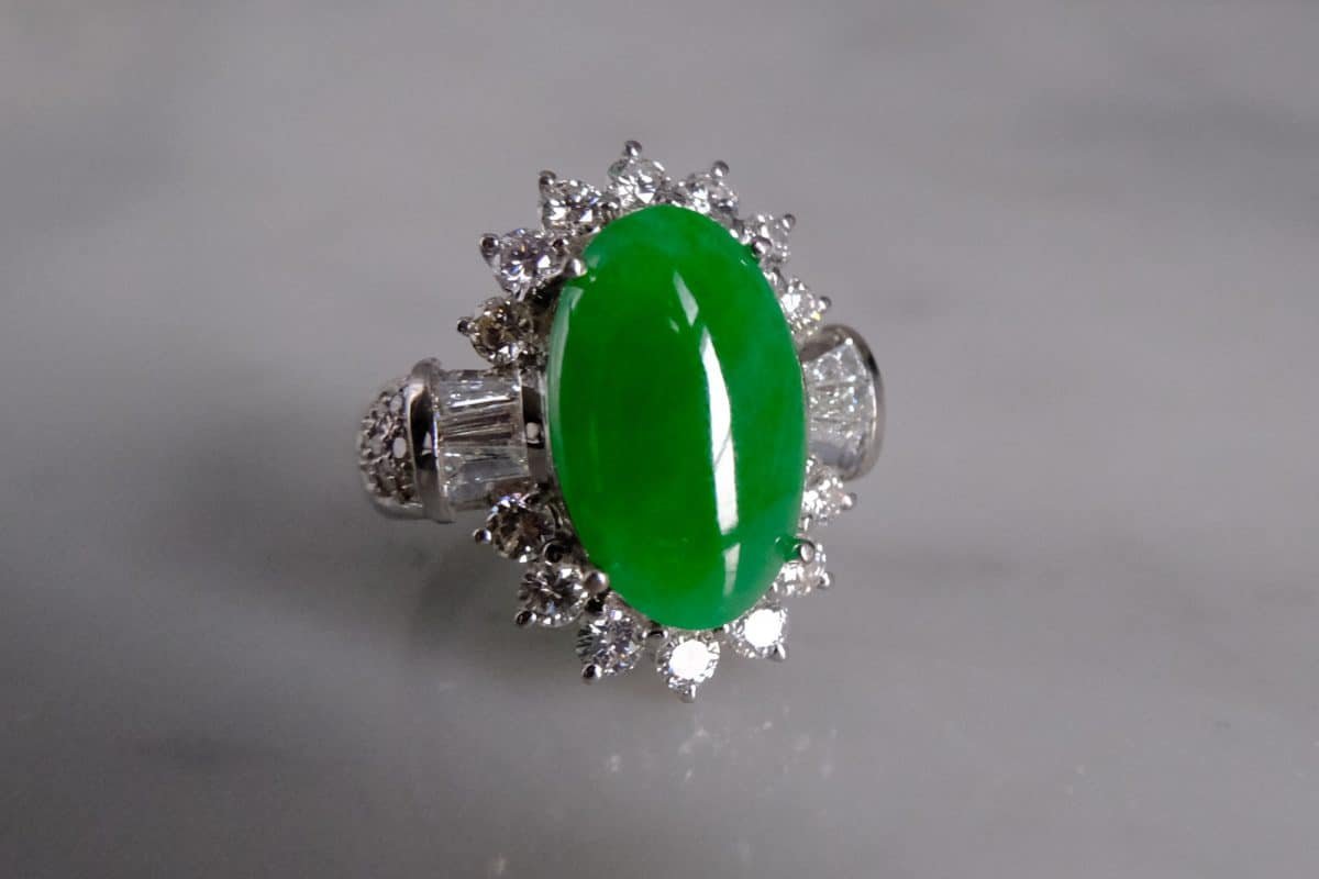 gold jade engagement ring