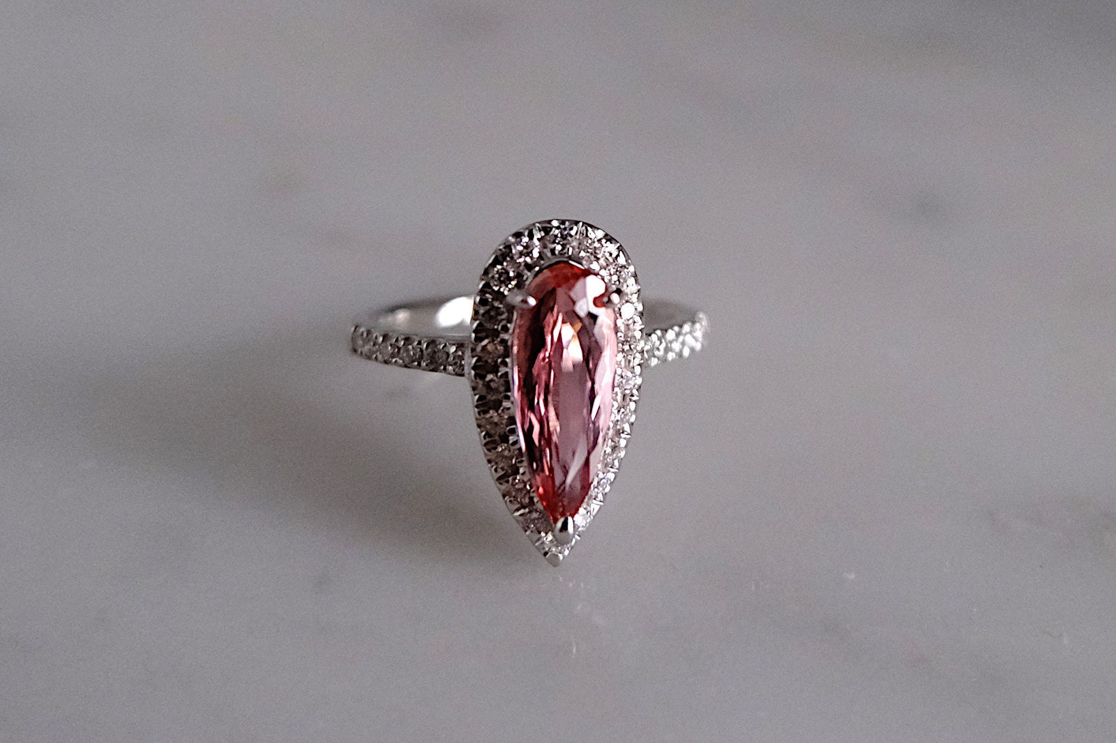 Gem Gardener, brazilian imperial topaz, brazilian topaz ring, orange pink topaz, imperial topaz singapore, imperial topaz ring