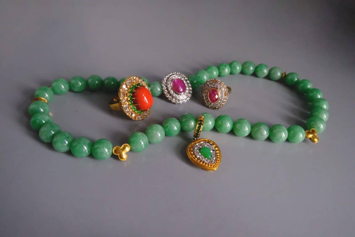 large jade bead necklace