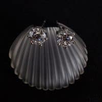 GIA 1 carat Each Diamond Stud Earrings D/VS