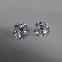 GIA 1 carat Each Diamond Stud Earrings D/VS