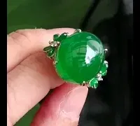 imperial green jadeite ring, imperial green jade price, jadeite ring singapore, imperial jade engagement ring, jade cabochon ring, auction green jade ring, fine jadeite sotheby's, Gem Gardener