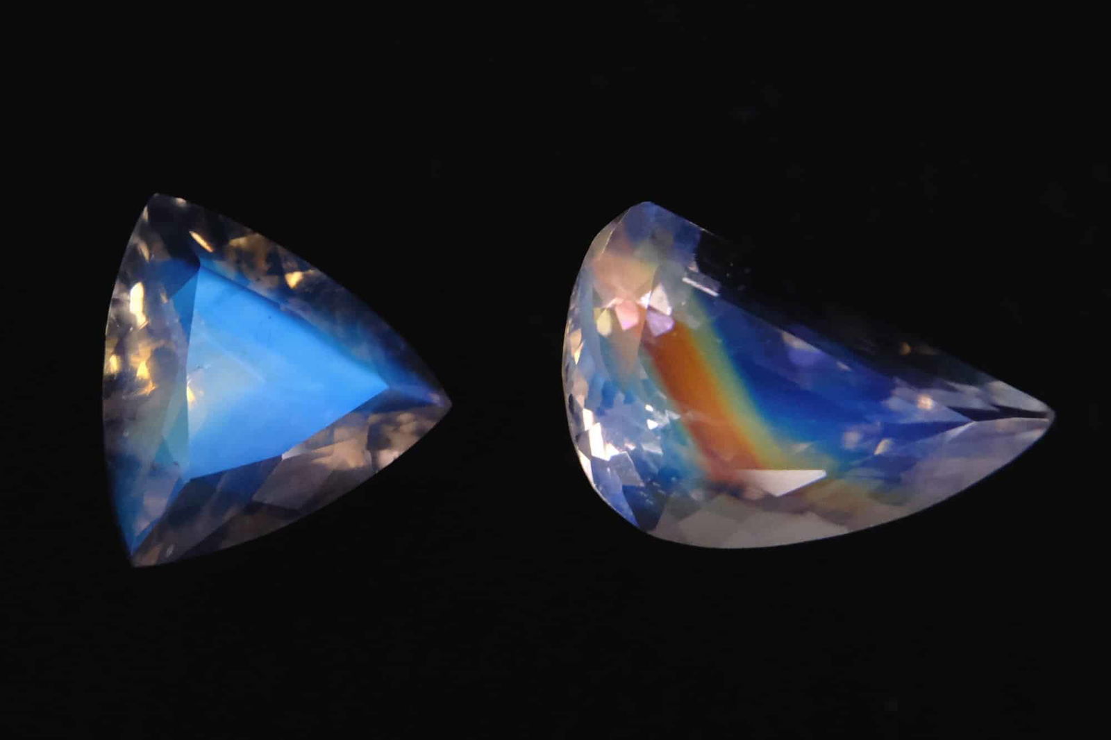 Gem Gardener, top quality moonstone, highest quality moonstone, faceted moonstone, rainbow moonstone singapore, moonstone for sale
