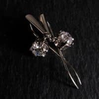 Gem Gardener, 1 Carat Diamond Drop Earrings, 1 ct diamond drop earrings, diamond drop earrings tiffany, single stone diamond drop earrings, drop earrings singapore