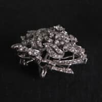 antique diamond pendant brooch, diamond brooch/pendant, antique diamond brooches for sale, vintage diamond brooches pins, peranakan brooch, Gem Gardener