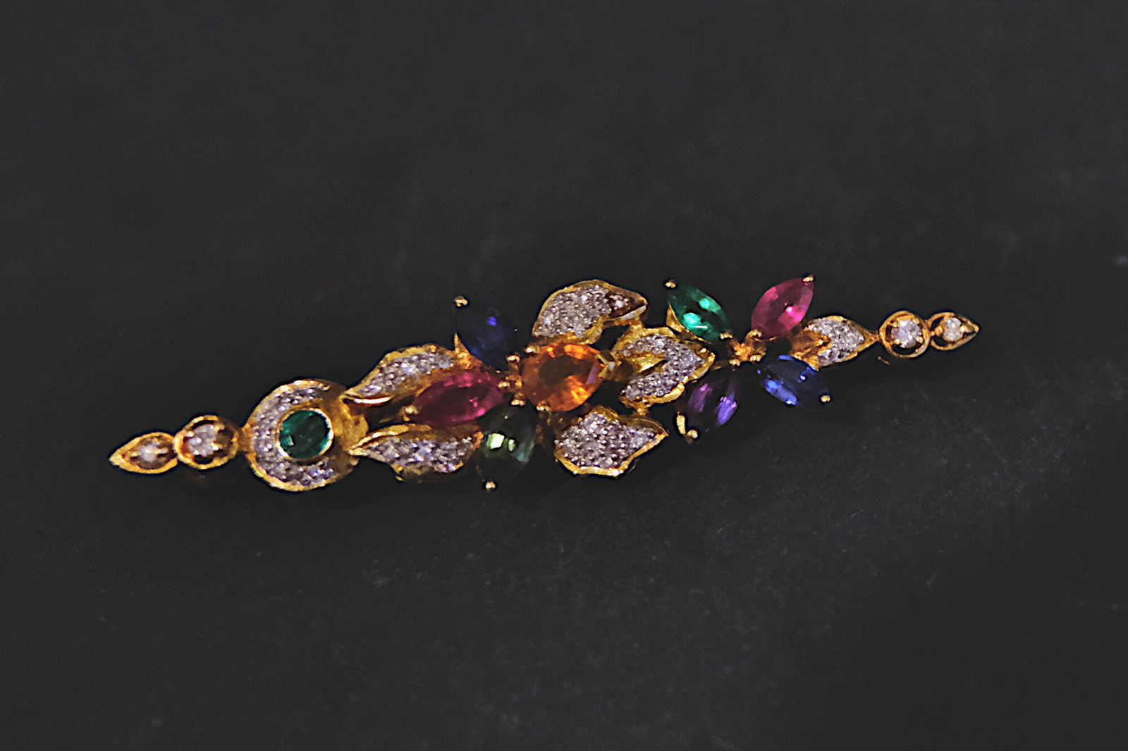 Tutti Frutti Brooch, bar brooch pins, brooches singapore, antique brooches for sale, vintage brooches for sale, Gem Gardener