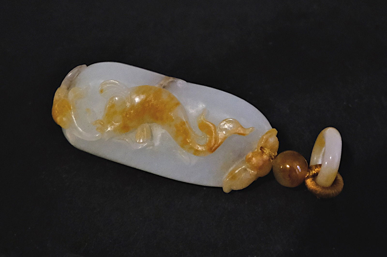 Jade Carp Pendant, nephrite jade fish, nephrite jade carving pendant, nephrite jade pendant necklace, nephrite jade singapore, jade koi fish pendant