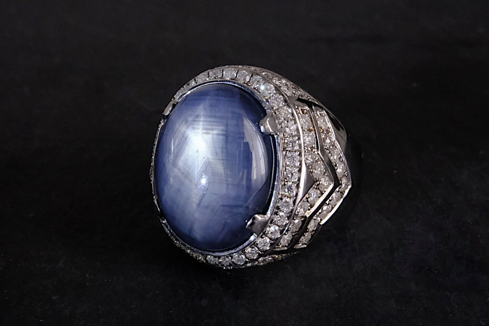 star sapphire ring mens, blue star sapphire ring men's, vintage star sapphire ring, natural blue star sapphire mens ring, star sapphire singapore, big star sapphire ring, Gem Gardener
