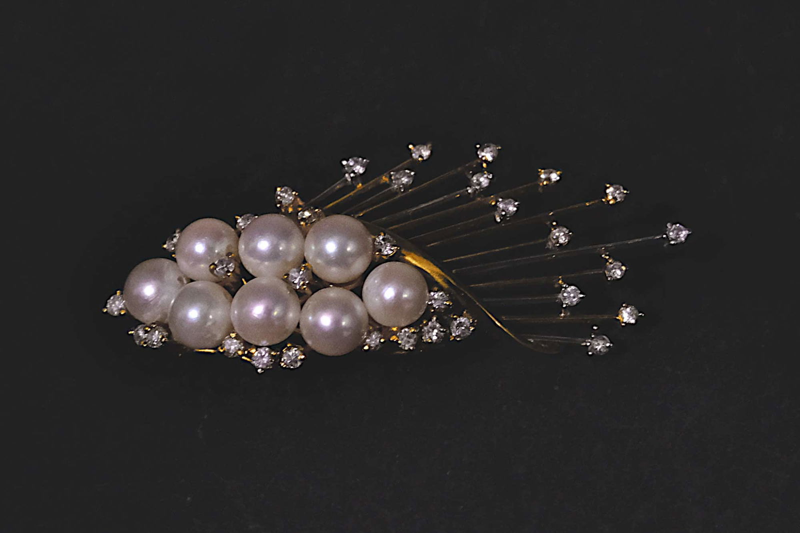Pearl Diamond Gold Brooch, art deco pearl brooch, antique pearl brooches, vintage pearl brooch pins, brooches singapore, antique brooches for sale