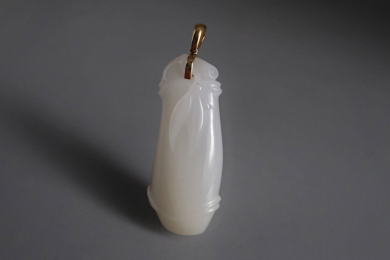 russian nephrite jade, Carved White Nephrite Jade Pendant, carved jade nephrite pendant, white jade pendant, high quality jade jewelry, jade jewellery singapore, Gem Gardener