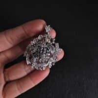 antique diamond pendant brooch, diamond brooch/pendant, antique diamond brooches for sale, vintage diamond brooches pins, peranakan brooch, Gem Gardener