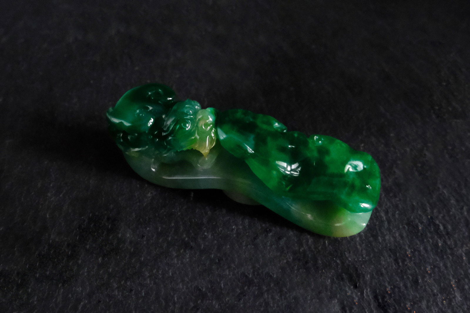 Jade Dragon Belt Hook, chinese jade dragon belt hook, antique jade belt buckle, green jadeite dragon pendant, carved jade dragon pendant, Gem Gardener