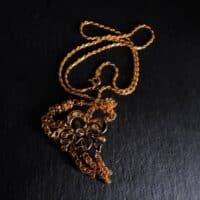 peranakan necklace, vintage peranakan jewellery, vintage ribbon necklace, antique peranakan jewellery, peranakan jewelry singapore, Gem Gardener