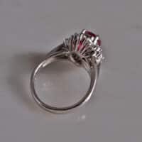 Ruby Ballerina Ring, unheated ruby ring, ruby rings singapore, ruby engagement rings singapore, red ruby ring singapore, Gem Gardener, ballerina engagement rings, ballerina rings for sale