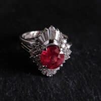 Ruby Ballerina Ring, unheated ruby ring, ruby rings singapore, ruby engagement rings singapore, red ruby ring singapore, Gem Gardener, ballerina engagement rings, ballerina rings for sale