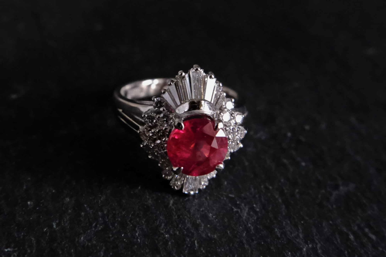 Ruby Ballerina Ring, unheated ruby ring, ruby rings singapore, ruby engagement rings singapore, red ruby ring singapore, Gem Gardener, ballerina engagement rings, ballerina rings for sale