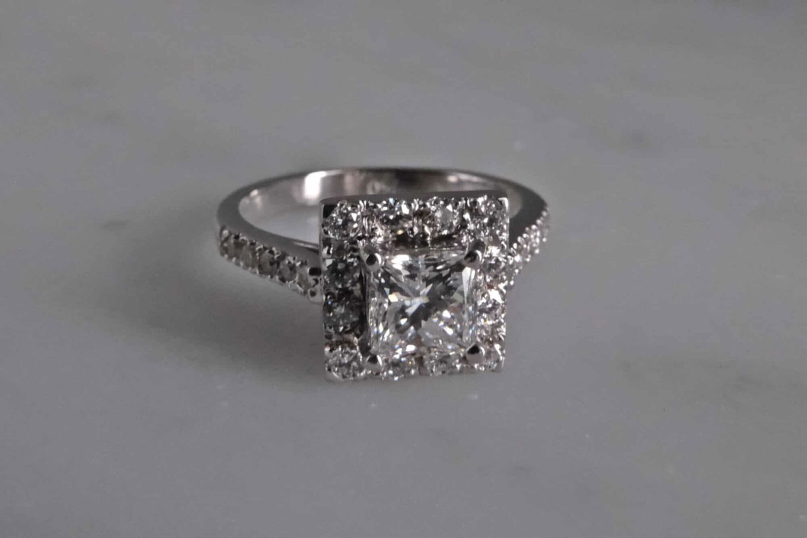 1 carat princess cut diamond ring, princess cut diamond ring singapore, 1 carat diamond ring singapore, diamond ring price singapore, princess cut engagement ring, Gem Gardener