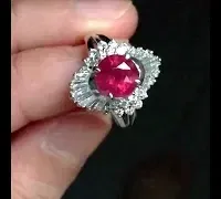 Ruby Ballerina Ring, unheated ruby ring, ruby rings singapore, ruby engagement rings singapore, red ruby ring singapore, Gem Gardener, ballerina engagement rings, ballerina rings for sale