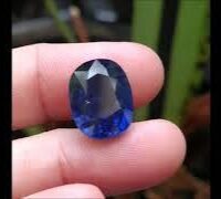 10ct unheated royal blue sapphire video