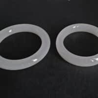 Nephrite Jade Bangle, Hetian Nephrite Jade Bangle, jade bangle singapore, white nephrite jade bangle, jade auction, highest quality nephrite, 和田白玉, 羊脂白玉, Gem Gardener