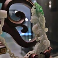 Jadeite Jade Ornaments, jade carved ornament, dragon phoenix wedding, jade dragon phoenix, chinese wedding gift ideas, ornament chinese wedding, jadeite jade carvings, vintage jade carvings, antique chinese carvings, Gem Gardener