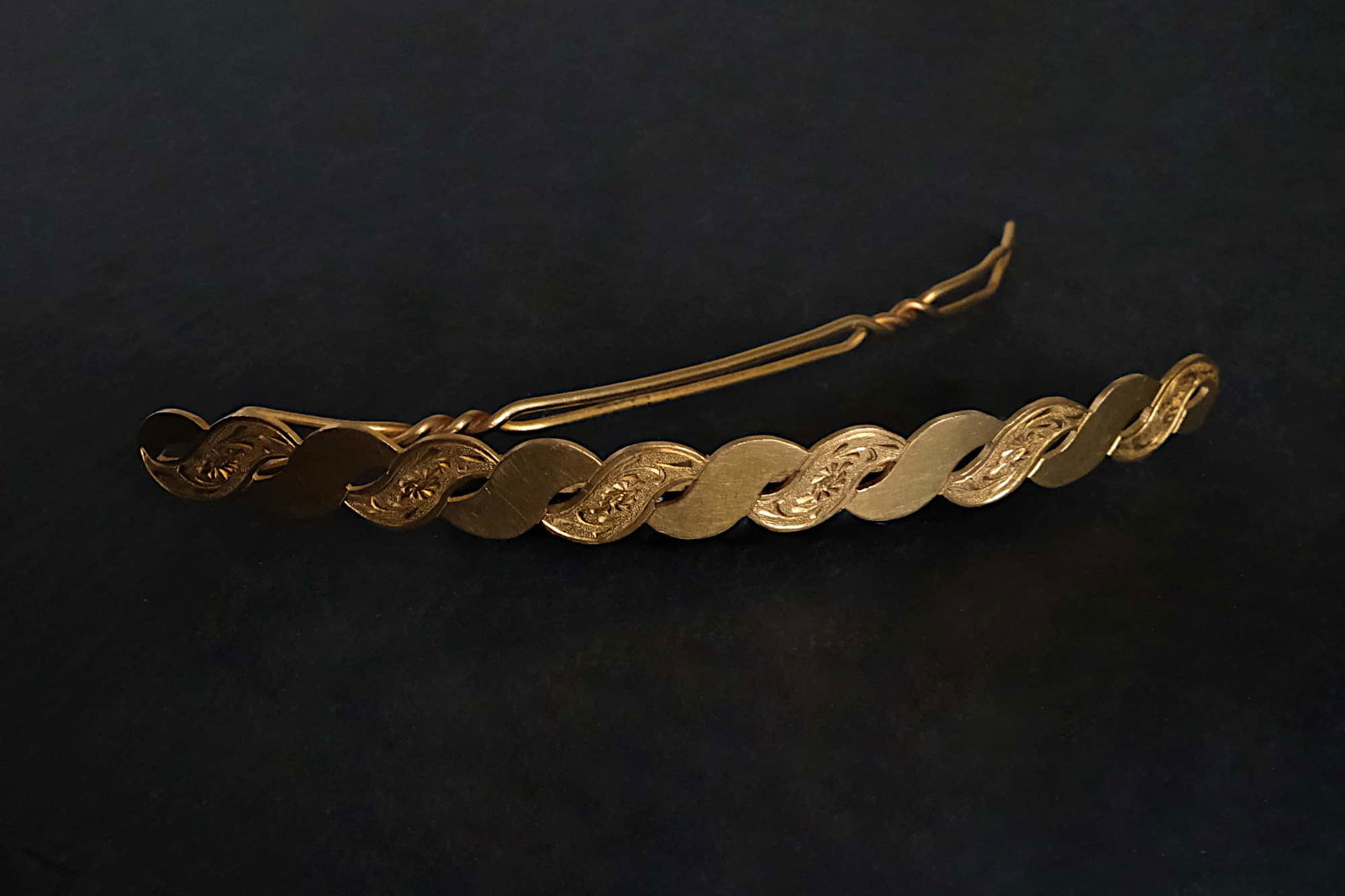antique chinese hairpin, antique gold hair pins, antique hair pin, peranakan hair pin, solid gold hair pin, Gem Gardener