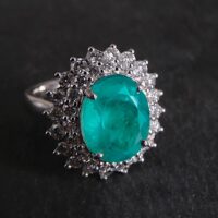 Emerald Ring Halo Diamond, emerald double halo ring, colombian emerald rings for sale, emerald diamond halo ring, emerald ring singapore, buy emerald ring engagement, Gem Gardener