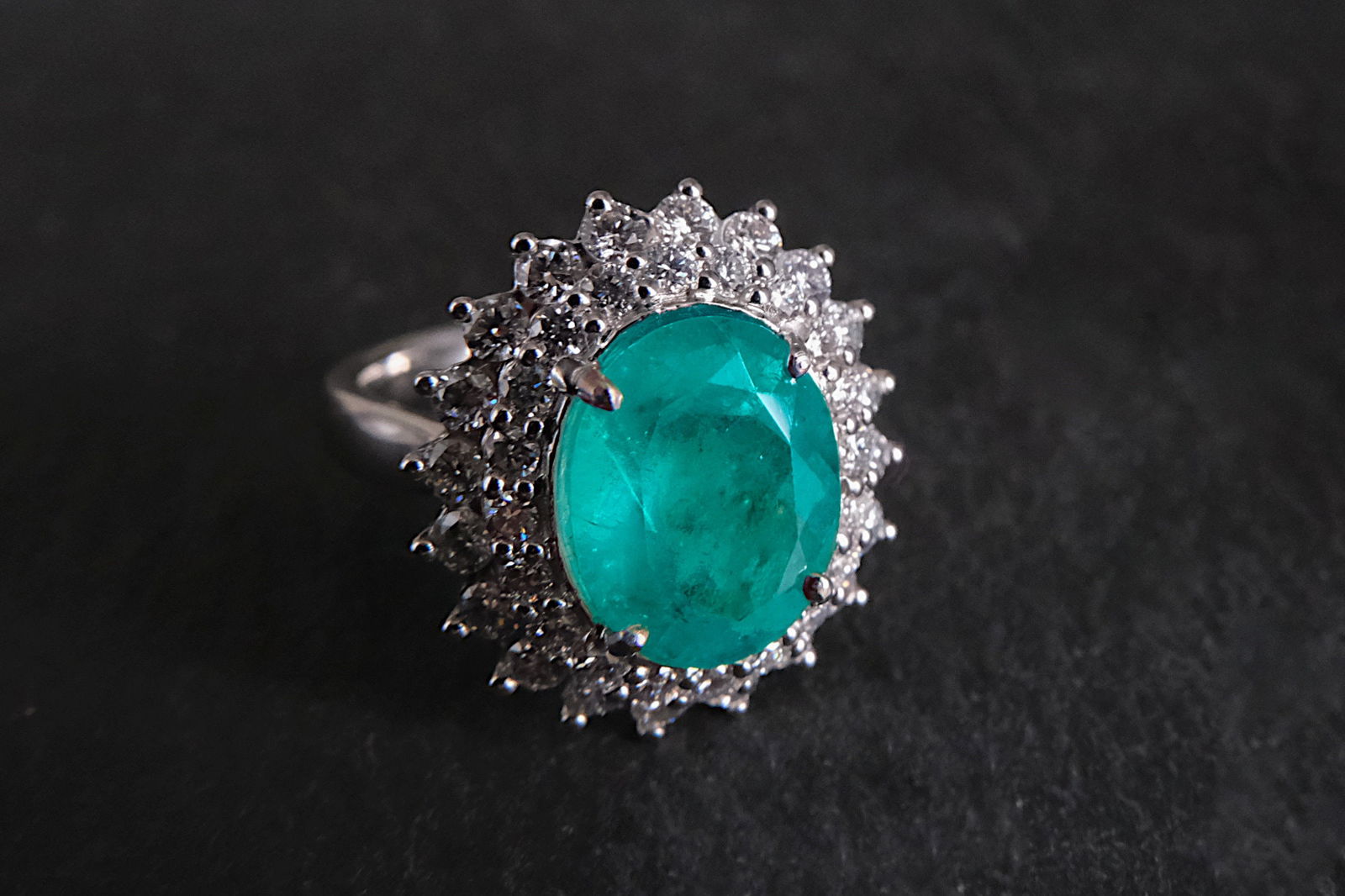Emerald Ring Halo Diamond, emerald double halo ring, colombian emerald rings for sale, emerald diamond halo ring, emerald ring singapore, buy emerald ring engagement, Gem Gardener