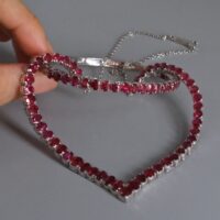 burmese ruby necklace for sale, burma ruby necklace, ruby jewellery singapore, red ruby necklace set, red ruby bracelet gold, ruby cuff bracelet, ruby bangle bracelets for sale, Gem Gardener