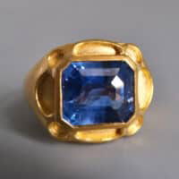 emerald cut sapphire ring, mens sapphire rings gold, gold mandala ring, natural blue sapphire mens ring, blue sapphire ring yellow gold, blue sapphire mens ring buy online, blue sapphire ring singapore, ancient style rings for sale, Gem Gardener