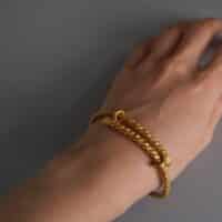 chinese 24k gold bangle, Antique Gold Bangle, antique 24k gold jewelry, antique gold bangles with price, 24k gold cuff bracelet, Gem Gardener