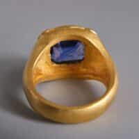 emerald cut sapphire ring, mens sapphire rings gold, gold mandala ring, natural blue sapphire mens ring, blue sapphire ring yellow gold, blue sapphire mens ring buy online, blue sapphire ring singapore, ancient style rings for sale, Gem Gardener